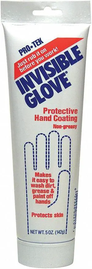 BLUE MAGIC 5215-12 Protective Hand Cream, Invisible Glove, Liquid, 5 oz Tube,