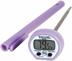 TAYLOR 9840PRN 5" LCD Digital Thermometer with -40 to 302 (F)
