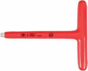 Wiha Tools T-Handle Driver, 3/8" Drive, Chrome Chrome   29009