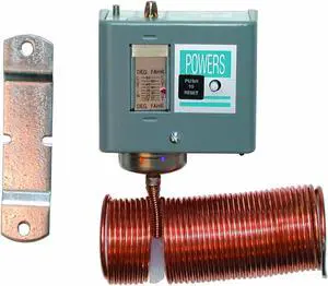 SIEMENS 134-1504 Line Volt Mechanical Tstat, Downstream Side of The Coil, DPST SIEMENS 134-1504 Line Volt Mechanical Tstat, Downstream Side of The Coil, DPST