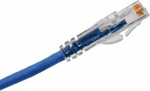 HUBBELL PREMISE WIRING HC6AB07 Ethernet Cable,Cat 6A,Blue,7 ft.