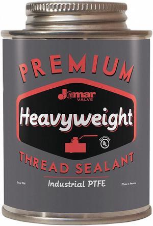 JOMAR VALVE 400-204 Pipe Thread Sealant 16 fl oz, Brush-Top Can, Heavyweight,