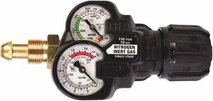 VICTOR 0781-3634 Gas Regulator, Single Stage, CGA 580, 5 to 125 psi, Use With:
