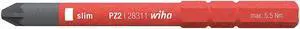 Wiha Tools #2 Pozidriv® Insulated Screwdriver Blade, 15/64" Hex 28331