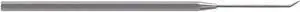 Moody Tool Precision Probe,Single Bend,10mm HAWA 55-1781
