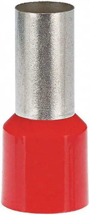 PANDUIT FSD86-16-L Ferrule,2 AWG,PP,3/4in.,PK50