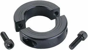 RULAND MANUFACTURING MSP-34-F Shaft Collar,Clamp,2Pc,34mm,Steel