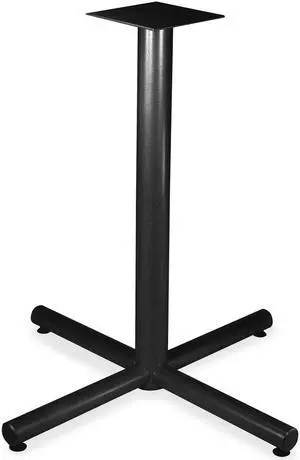 Lorell Hospitality Table Bistro-hgt X-leg Table Base - X-shaped Base - 32" Height x 40.75" Width - Assembly Required LLR