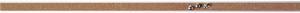 Lorell Cork Bulletin Bar 18" Self-Sealing Strip Aluminum 49532