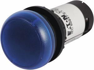 EATON C22-L-B-24 Raised Indicator Light,Blue,24VAC/DC