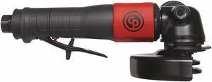 12, 000 rpm Free Speed, 4 1/2 in Wheel Dia. Angle Air Grinder, 1.10 HP
