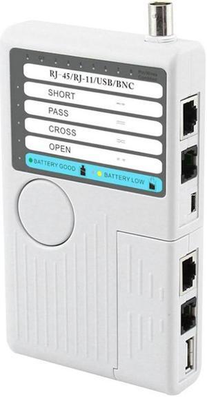 NF-3368 4 In 1 Multifnctional Network Cable Tester LAN Network Cable Tester RJ11 Wire Tracker Diagnose Tone Tracer