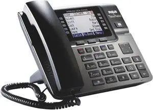 RCA U1000 4-line Operation Unison 4 Line Business Phone System Base Integrated Answering Machine