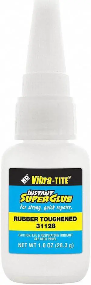 Vibra-tite Instant Adhesive 1 oz. Clear   Bonds A Wide Range of Materials 31128