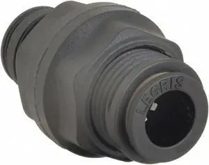 Legris Bulkhead Union,1/8 In OD,PSI 290,PK10 HAWA 3116 53 00