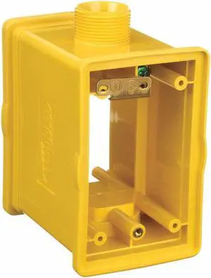 HUBBELL WIRING DEVICE-KELLEMS HBLPOB1 Electrical Box, 32 cu in, FSCC Box Type,