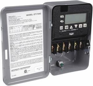 INTERMATIC ET1725C Electronic Timer,7 Days,SPST