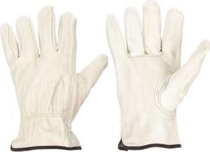 MCR SAFETY 3211M Leather Drivers Gloves,M,Cream,PR