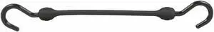 THE BETTER BUNGEE BBC12NBK Bungee Cord,Black,12 in. L,1-1/2 in. W