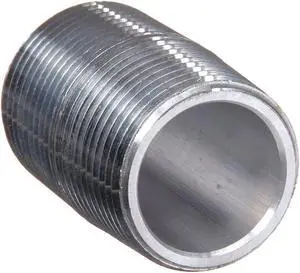 HUBBELL KILLARK AN-4 IMC Nipple, 1-1/4 in, Threaded, Aluminum, Plain, Gray