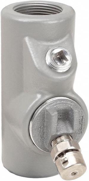 6-1/4" Sealing Fitting, 40% Fill, 1-1/2" FNPT x 1-1/2" MNPT Ends, Aluminum