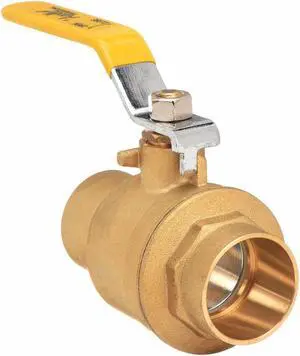 APOLLO 94A20901 2-1/2" Sweat Brass Ball Valve Inline