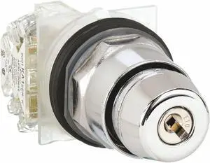 SCHNEIDER ELECTRIC 9001KS11K1H13 Non-Illum Selector Switch,Left Key,30mm