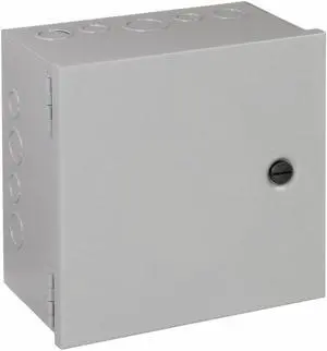 NVENT HOFFMAN AHE10X10X6 1/4 Turn Latch Electrical Enclosures, 10 in H, 6 in D,