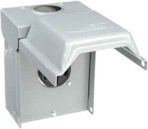 GE U054 7 1/8 in H x 5 3/4 in W x 5 3/16 in D Unmetered Surface Power Outlet