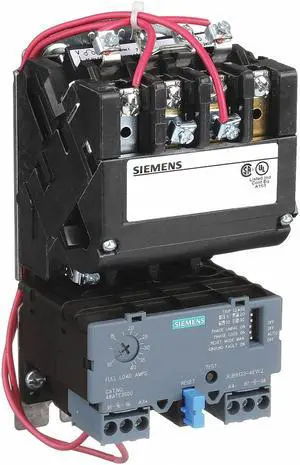 SIEMENS 14DUE32AF Nonreversing NEMA Magnetic Motor Starter, No Enclosure NEMA