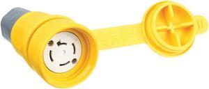 HUBBELL WIRING DEVICE-KELLEMS HBL27W09 Watertight Locking Connector, Non-NEMA,