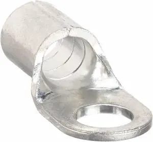BURNDY YAD6CM8E516 One Hole Lug Compress Conct,6 AWG,PK10