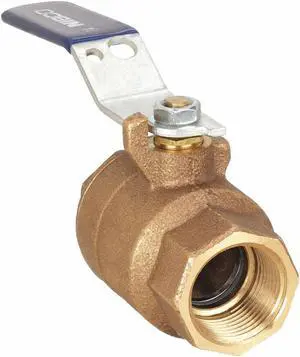 NIBCO T58570 3/8 3/8" FNPT Bronze Ball Valve Inline