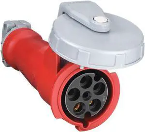 HUBBELL WIRING DEVICE-KELLEMS HBL560C7W Watertight Pin & Sleeve Connector, 60 HUBBELL WIRING DEVICE-KELLEMS HBL560C7W Watertight Pin & Sleeve Connector, 60