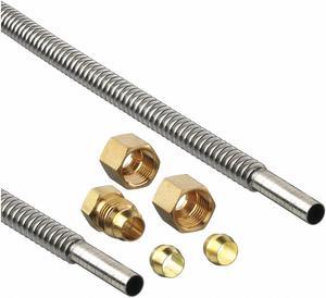 DORMONT T4-KIT-12 Gas Tube Kit,1/4 x12 In,28200 BTU