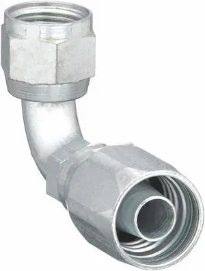 Hose Fitting, hyd, JIC, 90 Deg, 7/8-14