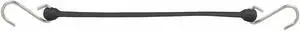 Polystrap,Black,18 in.L,Galvanized Steel THE BETTER BUNGEE BBS18GBK