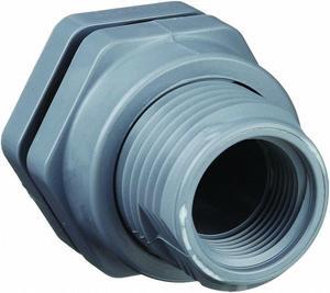 HAYWARD BFAS2007CFS Bulkhead Fitting, 3/4 In, CPVC, FPM
