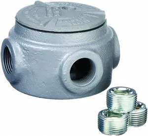 APPLETON ELECTRIC GRJS75 Conduit Outlet Body,Iron,XAT