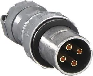 Hubbell Killark Pin & Slve Plug,60A,4P,4W,600VAC/250VDC HAWA VP6475