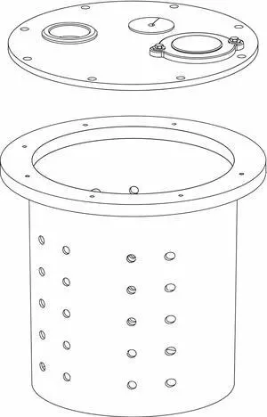 LIBERTY PUMPS K001308 Crawl Space Sump Basin and Cover