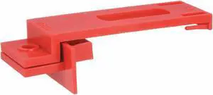 ANDERSON POWER PRODUCTS SB352-LOCKOUTG Connector Lockout,Red,1/4In Shackle Dia.