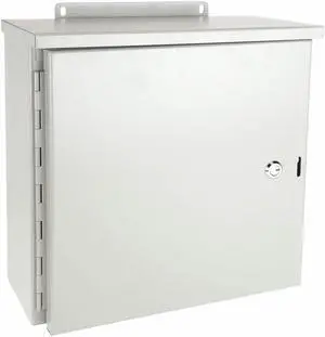 Wiegmann Enclosure Gray ANSI 61 Polyester Powder   RHC363612
