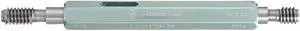 Taperlock Thread Plug Gage,  2B Class,  Tool Steel,  Chrome Plated,  Go/NoGo