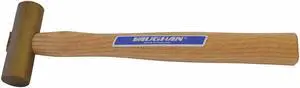 VAUGHAN BM100 Mallet,Brass,10 In. L,Standard Tool