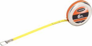 KESON PD618N 6 ft Wrap-a-Round/Diameter Tape Measures, 1/4 in Blade