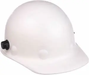FIBRE-METAL BY HONEYWELL P2AQSW01A000 Hard Hat, Roughneck P2A, Fiberglass, 8