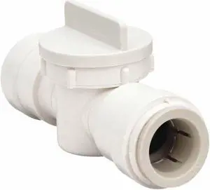 WATTS 3539RB-1004 Stop Valve,1/2 x 1/4 In,Polysulfone