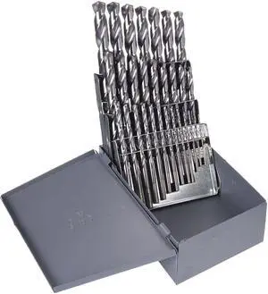 CHICAGO-LATROBE 43640 29pc. HSS 135 Degrees Drill Bit Set