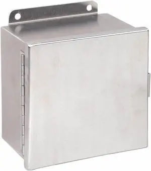 WIEGMANN BN4060604CHSS NEMA 3R, 4, 4X, 12 6.0 in H x 6.0 in W x 4.0 in D Wall